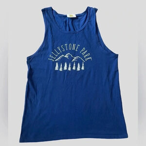 Vintage Yogi Bear Jelly stone Park Tank Top Men Size Small